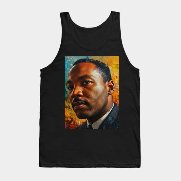 Inspire Unity: Festive Martin Luther King Day Art, Equality Designs, and Freedom Tributes! Tank Top by insaneLEDP